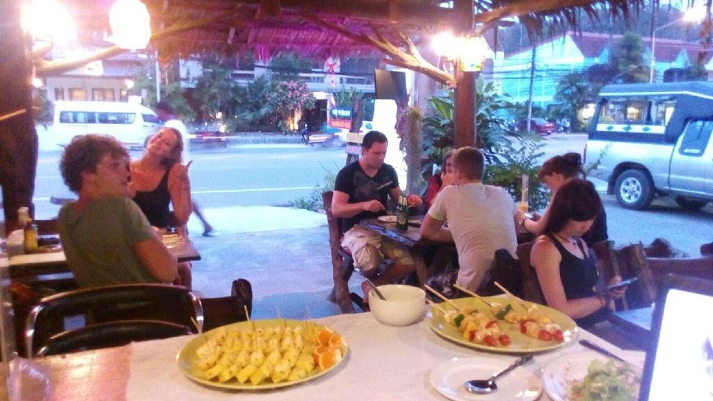 Green Leaf Guesthouse Krabi town Exterior foto
