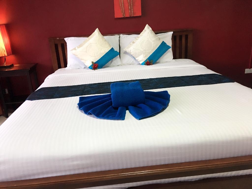 Green Leaf Guesthouse Krabi town Exterior foto