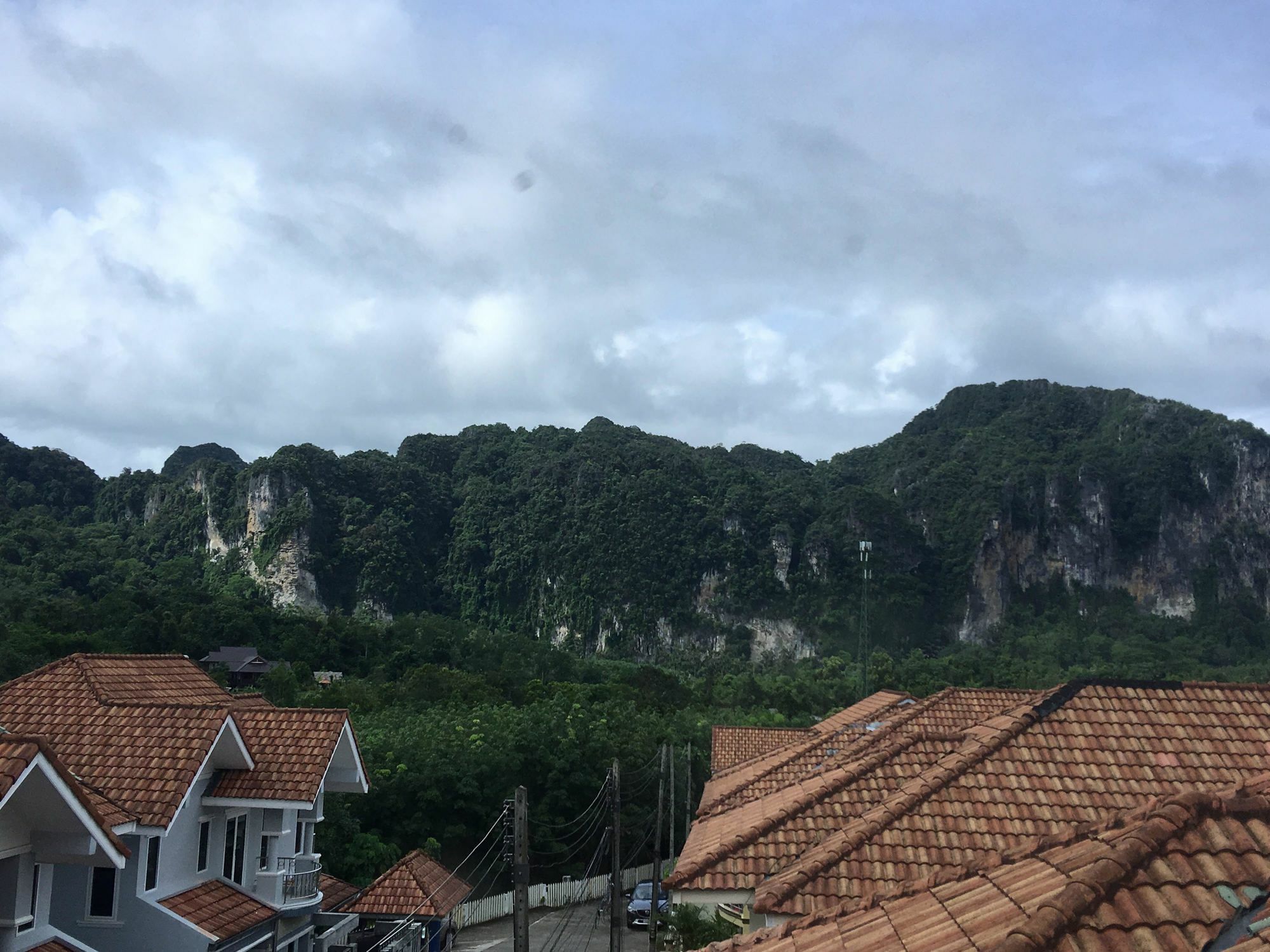 Green Leaf Guesthouse Krabi town Exterior foto