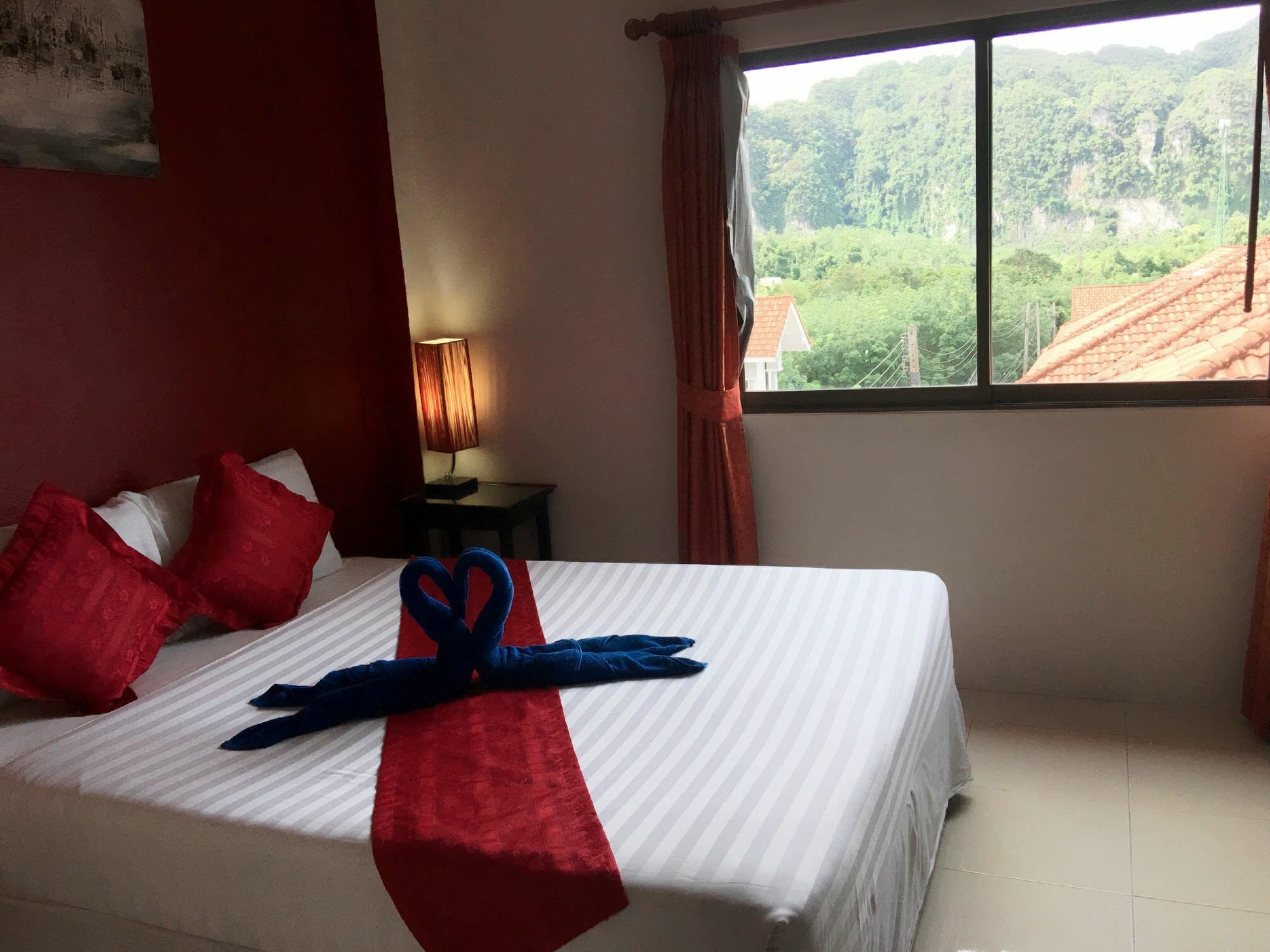 Green Leaf Guesthouse Krabi town Exterior foto